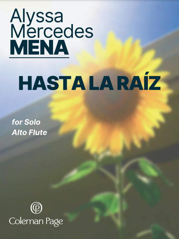 Hasta La Raíz (Solo Alto Flute)