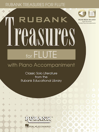 Rubank Treasures for Flute Book with Online Audio