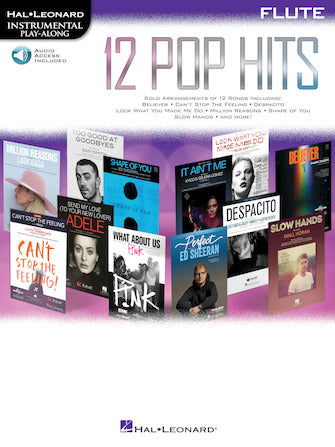 12 Pop Hits (Popular Arrangements)