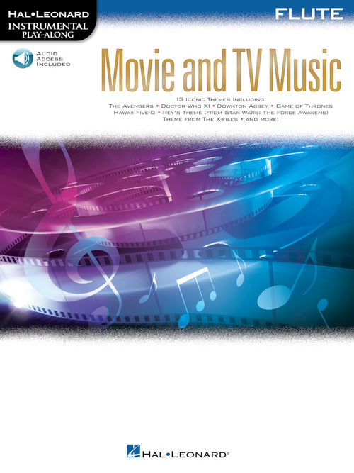 Movie and TV Music for Flute - Instrumental Play-Along Series