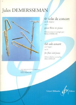 Sixth Solo De Concert in F Major, Op. 82 (flute and piano)