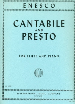 Cantabile et Presto (Flute and Piano)