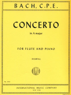 Concerto in A Major (Flute and Piano)