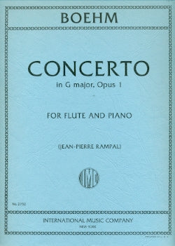 Concerto in G Major, Op. 1 (Flute and Piano)