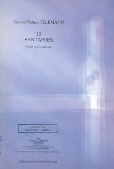 12 Fantasias, TWV 40:2-13 (Flute Alone)