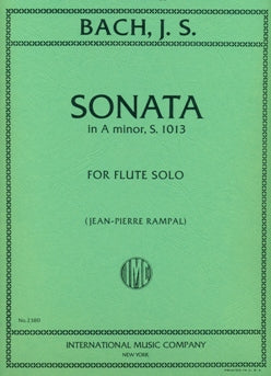 Partita in A minor, BWV 1013 (Flute Alone)