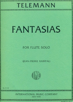 12 Fantasias, TWV 40:2-13 (Flute Alone)