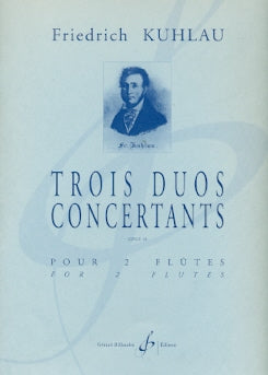 3 Duos Concertants, Op. 10 (2 flutes)