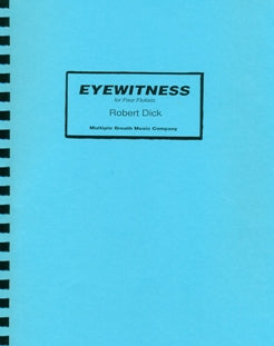 Eyewitness (Parts Only) (Four Flutes)
