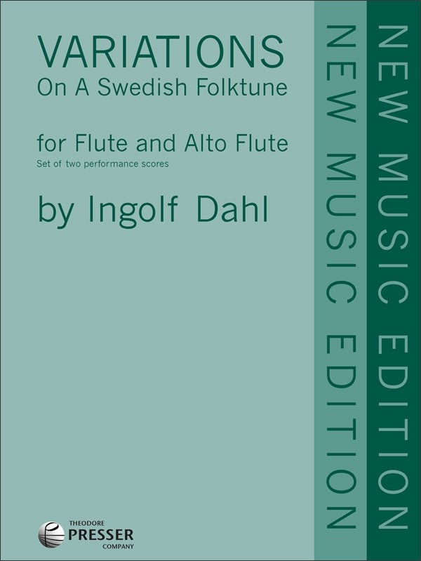 Variations On A Swedish Folktune (Flute and Alto Flute)
