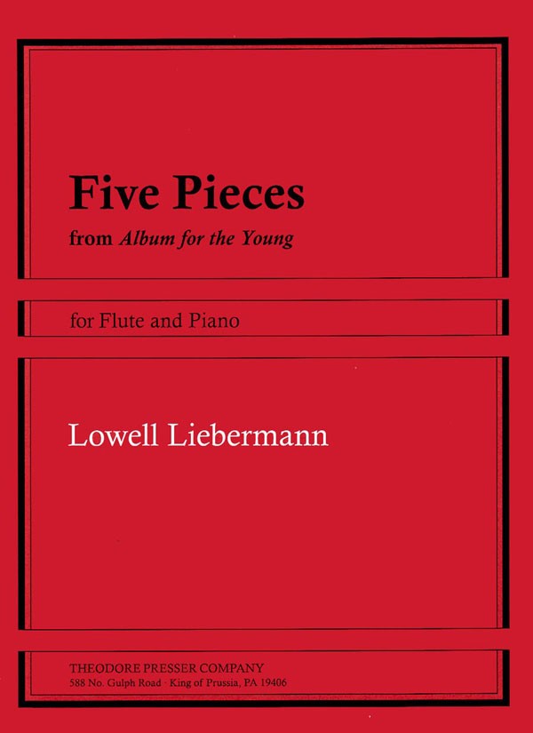 Five Pieces, Op. 79 (Flute and Piano)