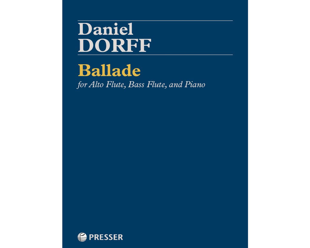 Ballade (Alto Flute, Bass Flute, and Piano)