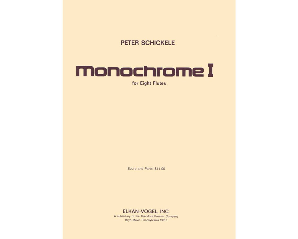 Monochrome I (Flute Choir)