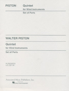 Quintet for Wind Instruments (1956)