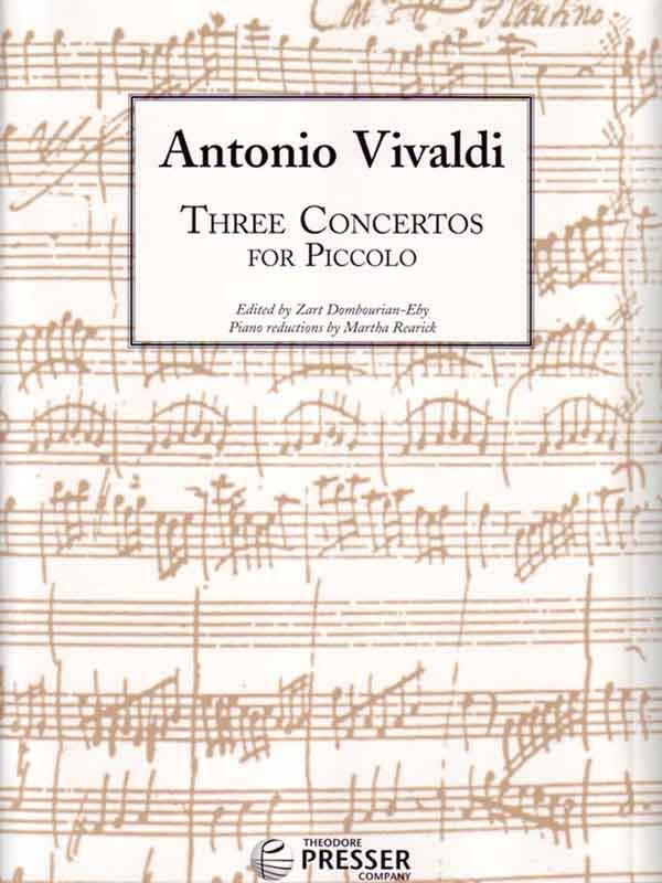 Three Concertos for Piccolo (Piccolo and Piano)