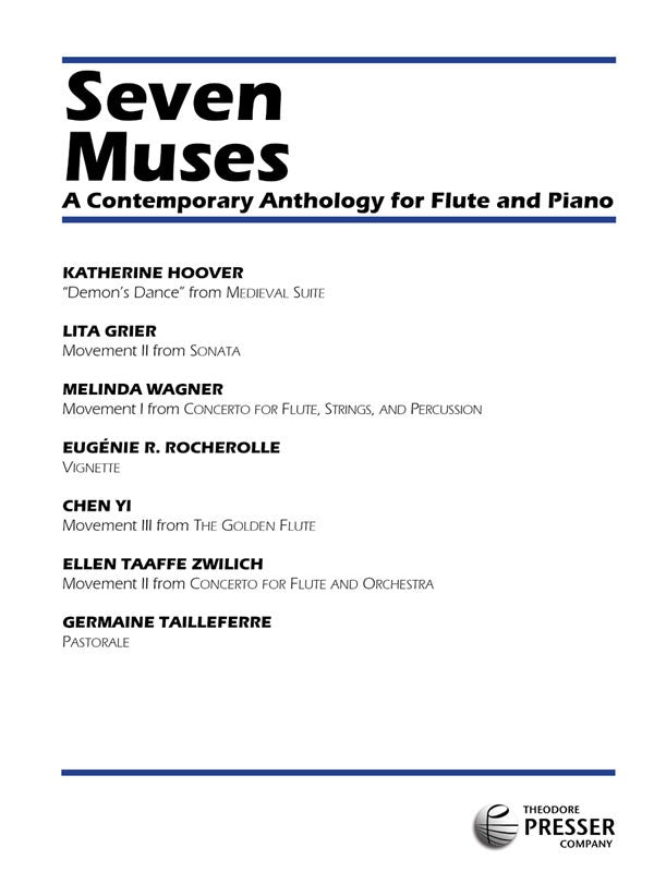 Seven Muses (Flute and Piano)