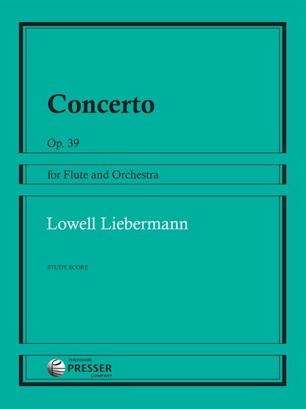 Concerto for Flute and Orchestra, Op. 39 (Full Score)