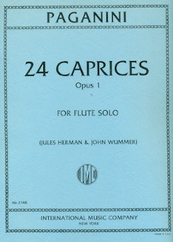 24 Caprices, Op. 1 (Flute Alone)