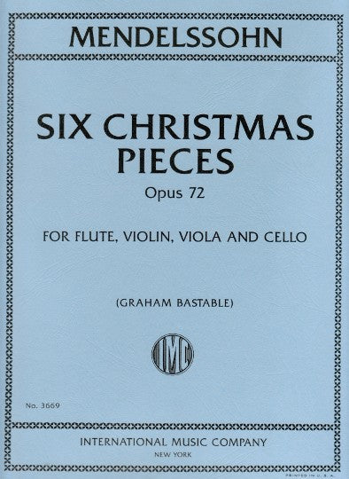 Six Christmas Pieces Op. 72 (Flute and Strings)