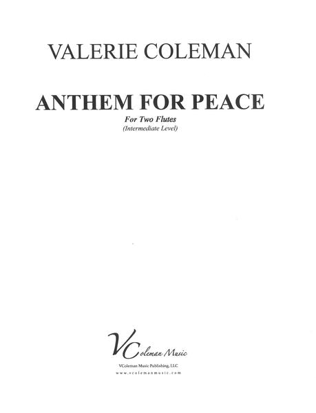 Anthem for Peace (Two Flutes)