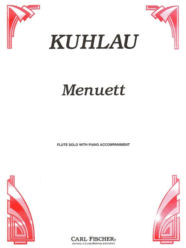 Menuett (Flute and Piano)