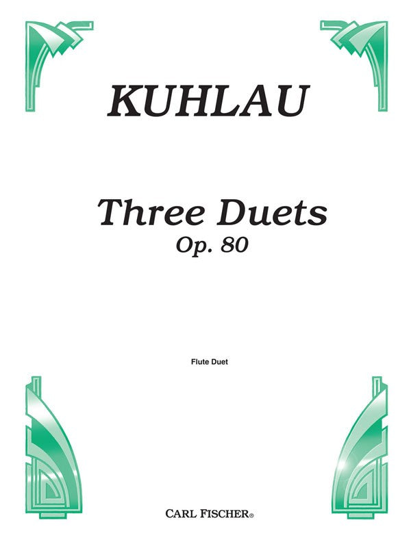 3 Duos Op. 80 (Two Flutes)