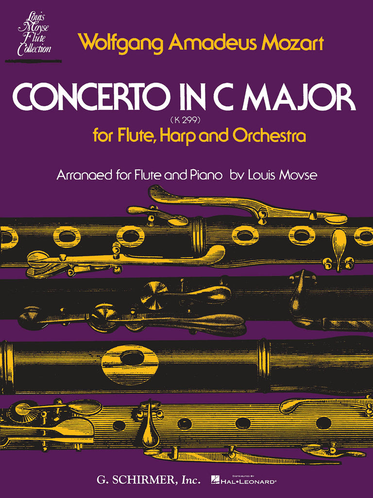 Concerto in C Major, K. 299 for Flute and Harp (Flute and Piano)