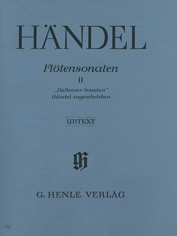 Flute Sonatas Volume 2; “Hallenser Sonatas” (Flute and Piano)