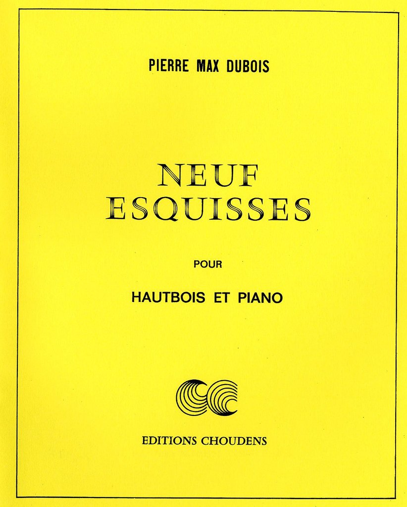 9 Esquisses (Flute and Piano)