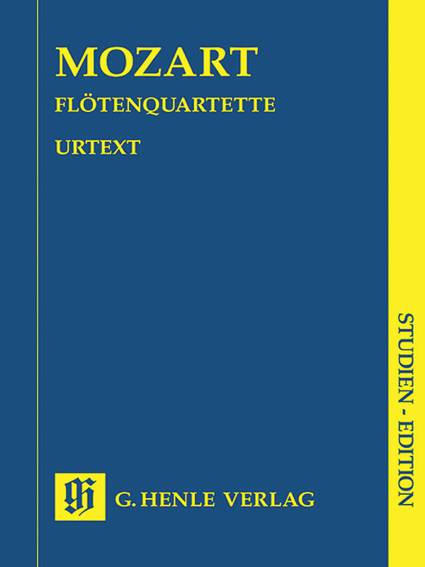 Flute Quartets (K285, K298, and K285b) (Study Score)