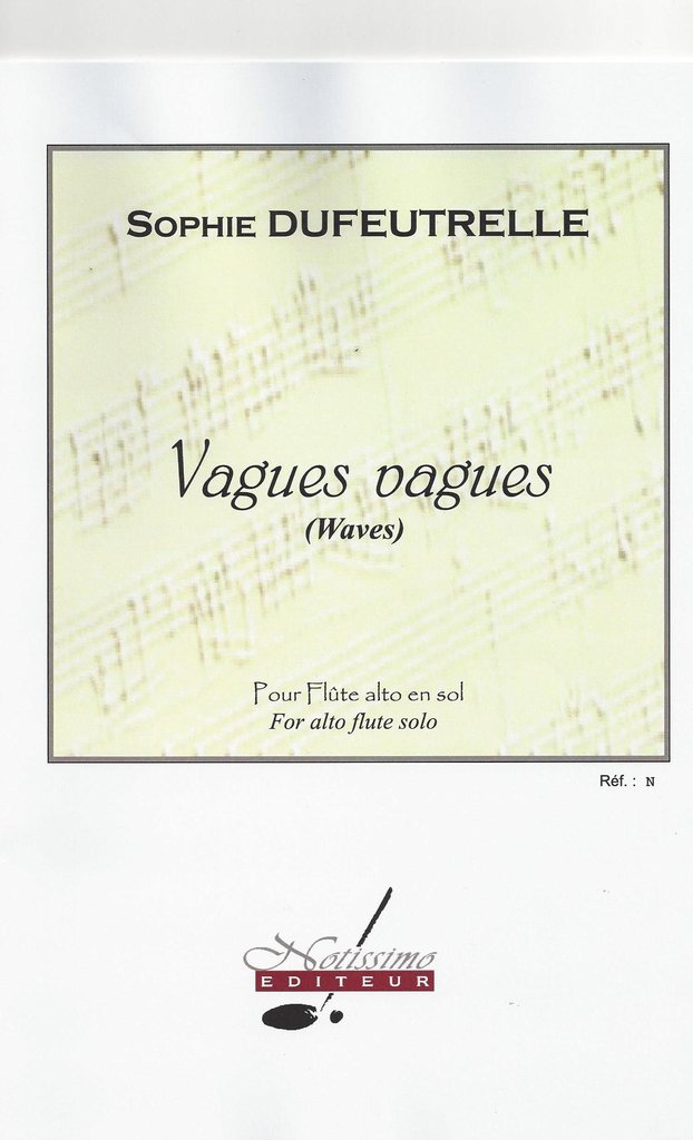 Vagues Vagues (Waves) (Solo Alto Flute)