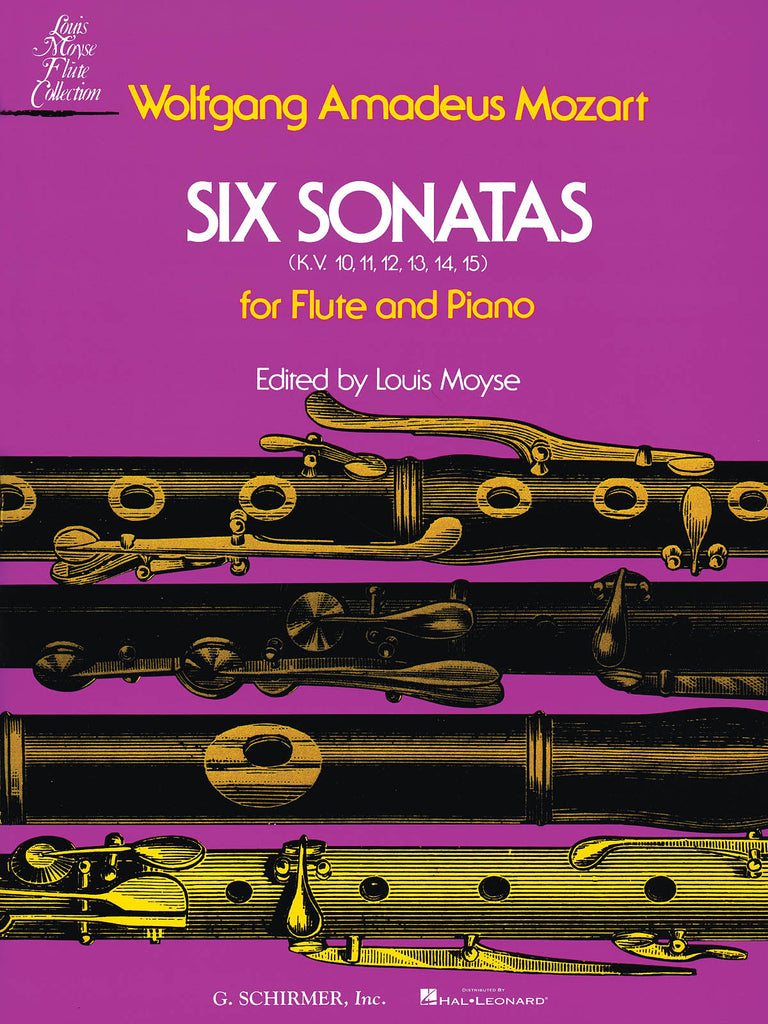 6 Sonatas, KV 10-15 (Flute and Piano)