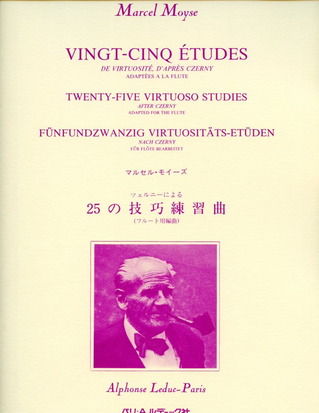 25 Etudes de Virtuosité d'après Czerny (Flute solo)