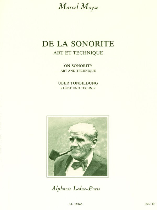 De La Sonorite: Art Et Technique