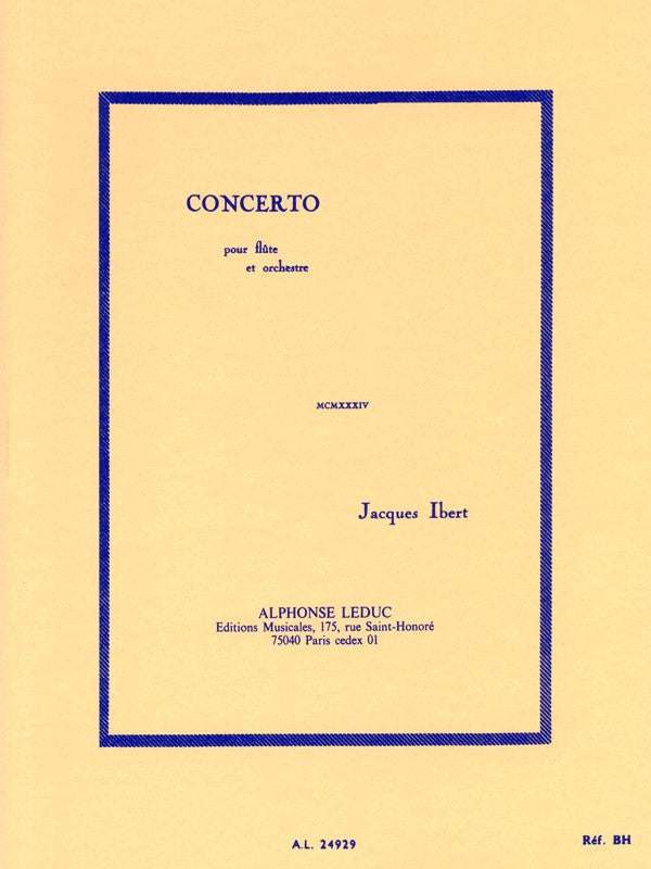 Concerto for Flute and Orchestra (Pocket Score)