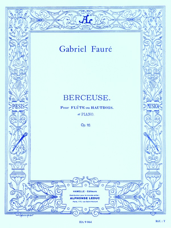 Berceuse, Op.16 (Flute and Piano)