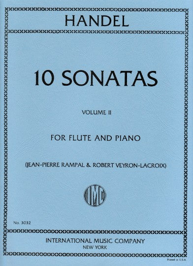 10 Sonatas Volume 2 (Flute and Piano)