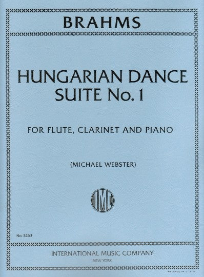 Hungarian Dance Suite No. 1 (Flute, Clarinet, and Piano)