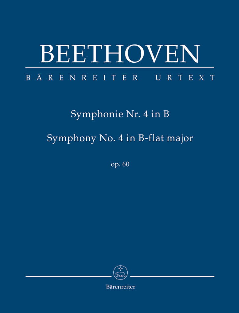 Symphony No. 4 in B flat major op. 60 (Orchestral Score)