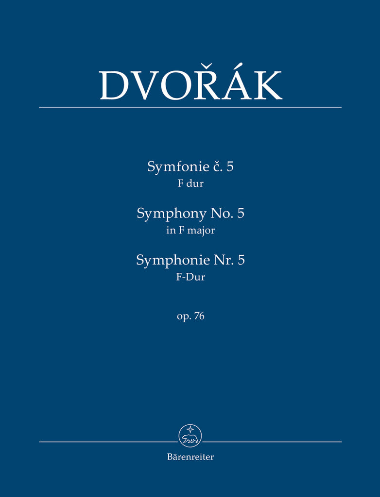 Symphony No. 5 in F major op. 76 (Orchestral Score)