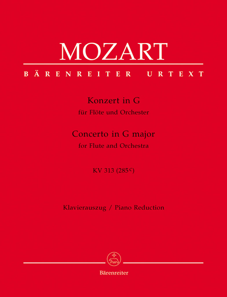Concerto No. 1 in G Major, K313 (285c) (Flute and Piano)