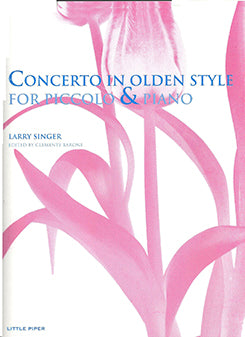 Concerto in Olden Style (Piccolo and Piano)