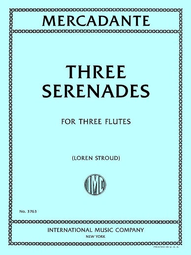Three Serenades (Flute Trio)