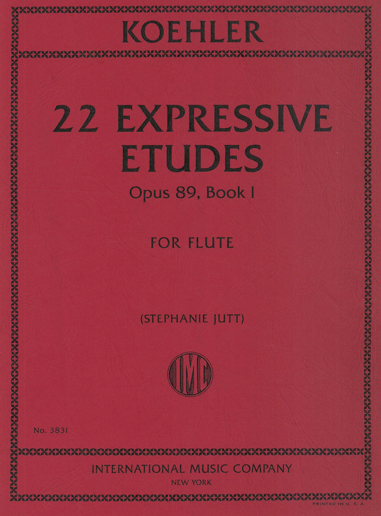22 Expressive Etudes, Op. 89, Book I (Studies and Etudes)
