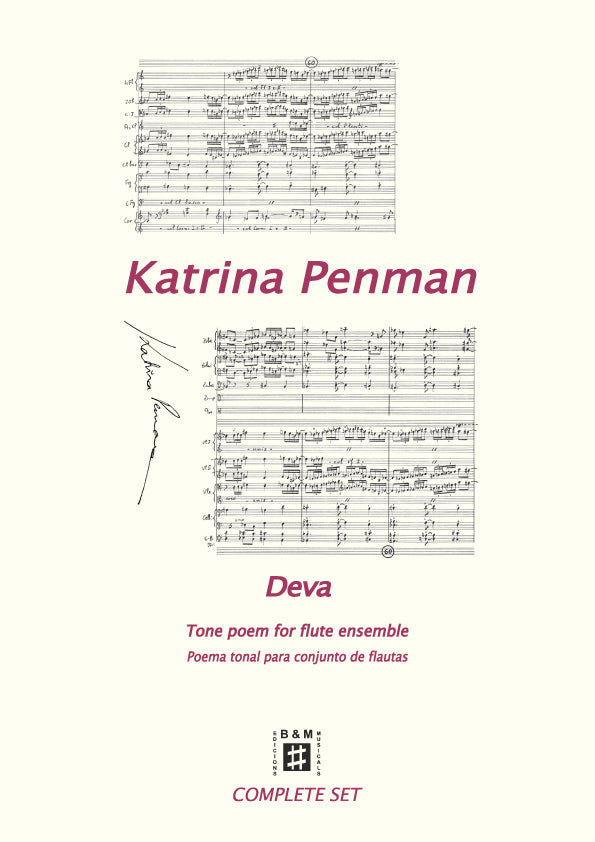 Deva - Tone Poem for Flute Ensemble (Flute Choir)