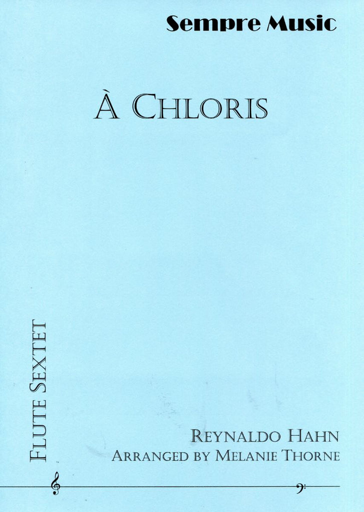 À Chloris (Flute Choir)