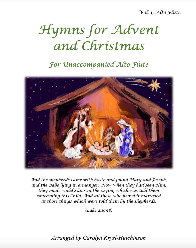 Hymns for Advent Christmas (Alto Flute)