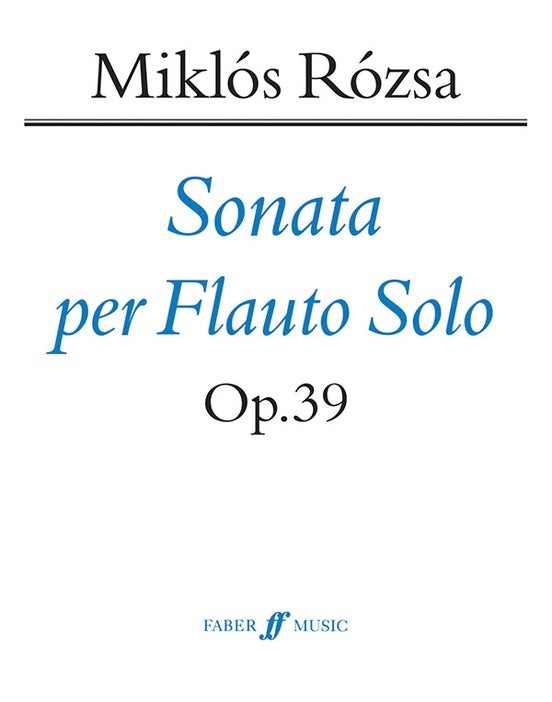 Sonata Op. 39 (Flute Alone)