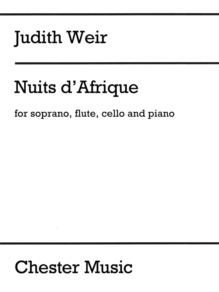Nuits D’afrique (Flute, Cello, Piano)