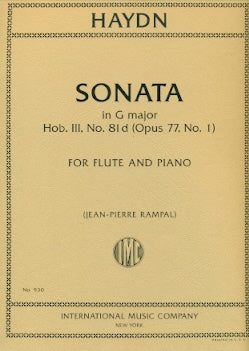 Sonata in G major (Flute and Piano)